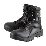 Milwaukee Leather MBM9105 Men’s 9-Inch Black Leather Swat Style-Tactical Lace-Up Motorcycle Biker Boots - Image 5
