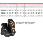 Milwaukee Leather MBM9105 Men’s 9-Inch Black Leather Swat Style-Tactical Lace-Up Motorcycle Biker Boots - Image 3