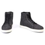 Milwaukee Leather MBM9108 Men’s Black Canvas Reinforced Motorcycle Casual Street Riding Shoes w/ Ankle Support - Image 13