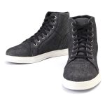Milwaukee Leather MBM9108 Men’s Black Canvas Reinforced Motorcycle Casual Street Riding Shoes w/ Ankle Support - Image 16