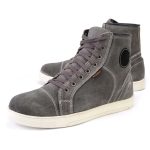 Milwaukee Leather MBM9109 Men’s Grey Suede Leather Reinforced Street Riding Waterproof Shoes w/ Ankle Support - Image 13