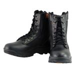 Milwaukee Leather MBM9110 Men’s 9-Inch Black Leather Lace-Up Swat Style-Tactical Motorcycle Riding Boots - Image 6