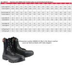 Milwaukee Leather MBM9110 Men’s 9-Inch Black Leather Lace-Up Swat Style-Tactical Motorcycle Riding Boots - Image 3