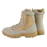 Milwaukee Leather Men’s Lace-Up Desert Sand 9-Inch Leather Swat Style-Tactical Motorcycle Biker Boots MBM9111 - Image 6