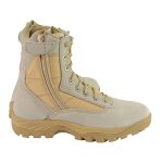 Milwaukee Leather Men’s Lace-Up Desert Sand 9-Inch Leather Swat Style-Tactical Motorcycle Biker Boots MBM9111 - Image 9