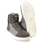 Milwaukee Leather MBM9117 Men’s Dark Grey Suede and Grey Canvas Street Riding Shoes w/ Dual Closure/Ankle Support - Image 11