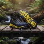 Bazalt MBM9123ST Men’s Black & Yellow Waterproof Frost-Proof Leather Work Boots with Composite Toe - Image 3