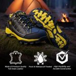 Bazalt MBM9120 Men’s Black Waterproof Frost‑Proof Full‑Grain Leather Outdoor Work Shoes - Image 2