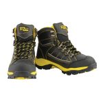 Bazalt MBM9122 Men’s Black & Yellow Waterproof Frost-Proof Leather Work & Hiking Shoes - Image 10