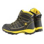 Bazalt MBM9122 Men’s Black & Yellow Waterproof Frost-Proof Leather Work & Hiking Shoes - Image 6