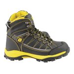 Bazalt MBM9122 Men’s Black & Yellow Waterproof Frost-Proof Leather Work & Hiking Shoes - Image 9