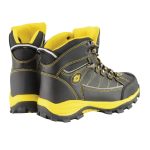 Bazalt MBM9123ST Men’s Black & Yellow Waterproof Frost-Proof Leather Work Boots with Composite Toe - Image 8