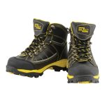 Bazalt MBM9123ST Men’s Black & Yellow Waterproof Frost-Proof Leather Work Boots with Composite Toe - Image 4