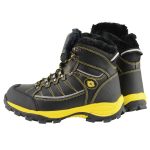 Bazalt MBM9124 Men’s Black & Yellow Faux Fur Lined Waterproof Frost-Proof Leather Work Boots - Image 6