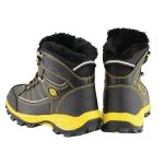 Bazalt MBM9124 Men’s Black & Yellow Faux Fur Lined Waterproof Frost-Proof Leather Work Boots - Image 7