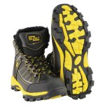 Bazalt MBM9124 Men’s Black & Yellow Faux Fur Lined Waterproof Frost-Proof Leather Work Boots - Image 11
