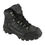 Bazalt MBM9129ST Men’s Black Waterproof Frost-Proof Leather Work Boots with Composite Toe - Image 9