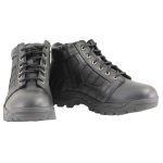 Milwaukee Leather MBM9131 Men’s Black Lace-Up Waterproof Swat Style-Tactical Motorcycle Shoes - Image 4