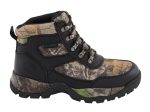Milwaukee Leather MBM9140 Men’s Black Waterproof Hiking Boots with Mossy Oak Print - Image 3