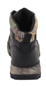 Milwaukee Leather MBM9140 Men’s Black Waterproof Hiking Boots with Mossy Oak Print - Image 5