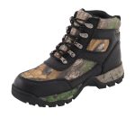 Milwaukee Leather MBM9140 Men’s Black Waterproof Hiking Boots with Mossy Oak Print - Image 8
