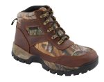 Milwaukee Leather MBM9141 Men’s Brown Waterproof Hiking Boots with Mossy Oak Print - Image 2