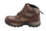 Milwaukee Leather MBM9141 Men’s Brown Waterproof Hiking Boots with Mossy Oak Print - Image 5