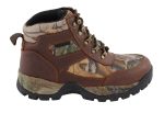 Milwaukee Leather MBM9141 Men’s Brown Waterproof Hiking Boots with Mossy Oak Print - Image 9