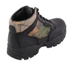 Milwaukee Leather MBM9145 Men’s Waterproof Black Hiking Boots with Mossy Oak Print - Image 7
