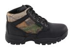 Milwaukee Leather MBM9145 Men’s Waterproof Black Hiking Boots with Mossy Oak Print - Image 8