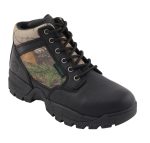 Milwaukee Leather MBM9145 Men’s Waterproof Black Hiking Boots with Mossy Oak Print - Image 9