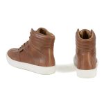 Milwaukee Leather MBM9154 Men’s Cognac Leather High-Top Reinforced Street Riding Waterproof Shoes w/ Ankle Support - Image 13