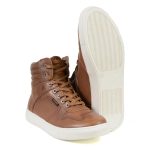 Milwaukee Leather MBM9154 Men’s Cognac Leather High-Top Reinforced Street Riding Waterproof Shoes w/ Ankle Support - Image 16