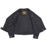 Milwaukee Leather MDL2000 Ladies Black Denim Jacket with Studded Spikes - Image 2