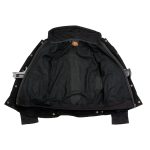 Milwaukee Leather MDL4002 Women’s Black Denim 2 in 1 Shirt Style Collar Motorcycle Rider Vest W/ Removable Hoodie - Image 6