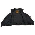 Milwaukee Leather MDL4010 Women’s Black Zipper Front Denim Vest with Side Stretch - Image 4