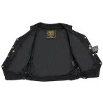 Milwaukee Leather MDL4020 Women’s Classic Black ‘6 Pocket’ Side Lace Denim Vest - Image 10
