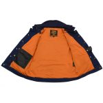 Milwaukee Leather MDM1000 Men’s Blue Denim Jacket with Removable Hoodie - Image 6