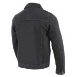 Milwaukee Leather MDM1015 Men’s Black Classic Denim Jean Jacket - Image 2