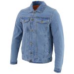 Milwaukee Leather MDM1015 Men’s Blue Classic Denim Jean Jacket - Image 8