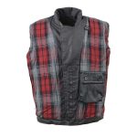 Milwaukee Leather MDM1020 Men’s Black Classic ‘Waxed’ Motorcycle Denim Jacket with Armor - Image 11
