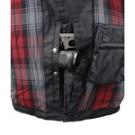 Milwaukee Leather MDM1020 Men’s Black Classic ‘Waxed’ Motorcycle Denim Jacket with Armor - Image 13