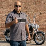 MMCC Men’s Hardline Grey Black White Classic Mechanic Shirt – 100% Cotton w/ Microfiber Panel – MDM11619 - Image 8