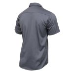 Milwaukee Leather MDM11668 Men’s Grey Button-Up Heavy-Duty Work Shirt – Classic Mechanic Shirt w/ Pockets - Image 10