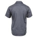 Milwaukee Leather MDM11668 Men’s Grey Button-Up Heavy-Duty Work Shirt – Classic Mechanic Shirt w/ Pockets - Image 13