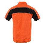Milwaukee Leather MDM11670 Men’s Orange-Black Mechanic Work Shirt w/ Reflective Strip – Heavy-Duty Button-Up - Image 11