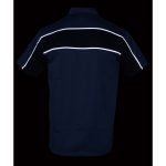 Milwaukee Leather MDM11671 Men’s Grey-Black Mechanic Work Shirt w/ Reflective Strip – Heavy-Duty Button-Up - Image 7