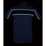 Milwaukee Leather MDM11671 Men’s Grey-Black Mechanic Work Shirt w/ Reflective Strip – Heavy-Duty Button-Up - Image 8