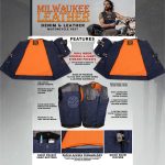 Milwaukee Leather MDM3004 Men’s Brute Dual Closure Blue Denim and Black Leather Club Style Vest - Image 2