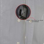 Milwaukee Leather MDM3015 Men’s ‘Rustic’ Black Denim Motorcycle Riding Vest with Hoodie - Image 4